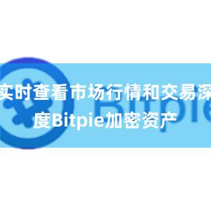 实时查看市场行情和交易深度Bitpie加密资产