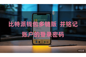 比特派钱包多链版  并铭记账户的登录密码